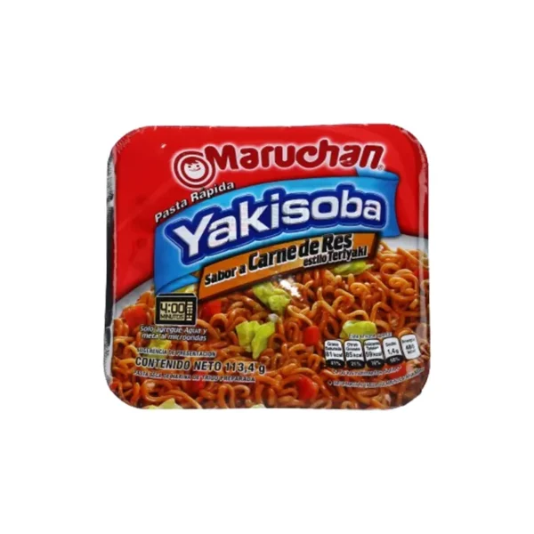 MARUCHAN YAKISOBA CARNE PASTA RAPIDA 113.4G