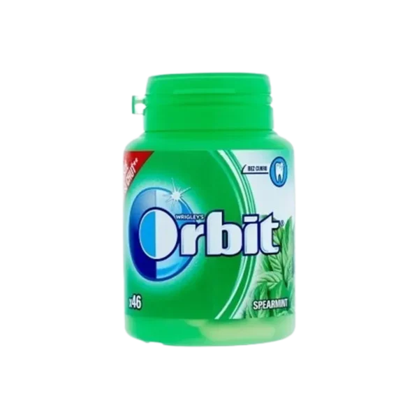 CHICLE ORBIT HIERBABUENA TARRO 46U 64G