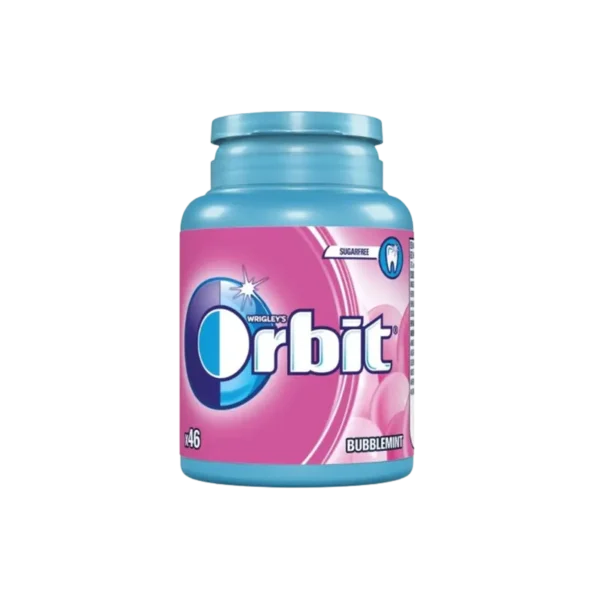 CHICLE ORBIT BUBBLEMINT TARRO 46U 64G