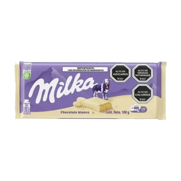 CHOCOLATE MILKA BLANCO 100G