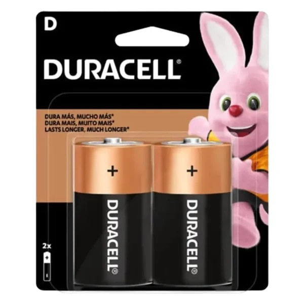 PILAS DURACELL ALCALINA 2U