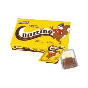 CREMA DE CHOCOLATE NUTTINO COLOMBINA 14G