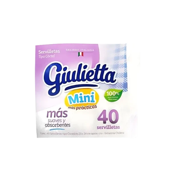 SERVILLETA GIULIETTA MINI COCTEL 40U