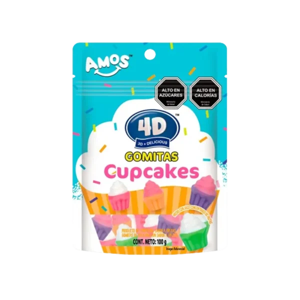 GOMITAS AMOS CUPCAKES 100G