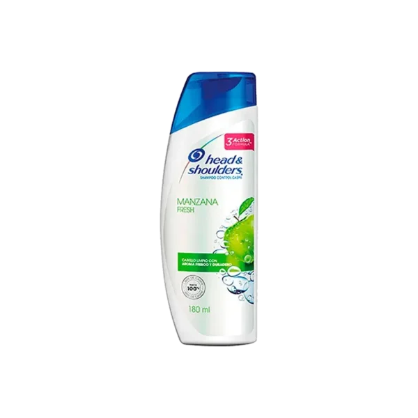 SHAMPOO HEAD & SHOULDERS APPLE FRESH 180ML