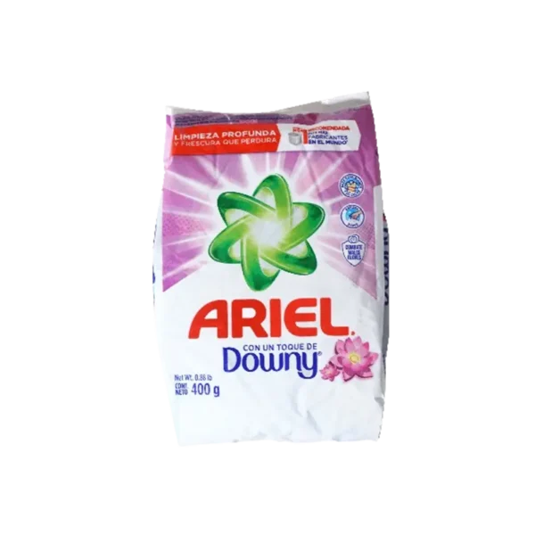 DETERGENTE POLVO ARIEL TOQUE DOWNY 400G