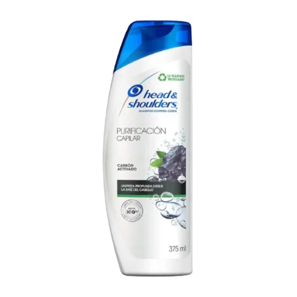 SHAMPOO HEAD & SHOULDERS CARBÓN 375ML