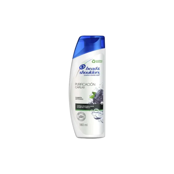 SHAMPOO HEAD & SHOULDERS CARBON 180ML