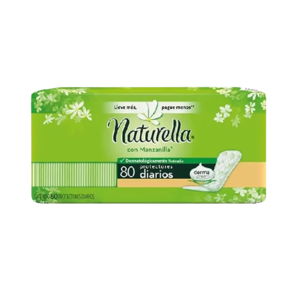 PROTECTORES DIARIO NATURELLA 80U