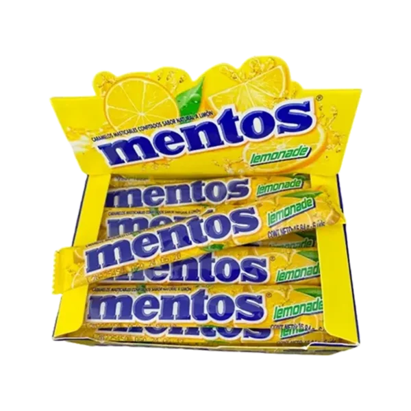 MENTOS LIMON CARAMELOS MASTICABLES 15.84 GR