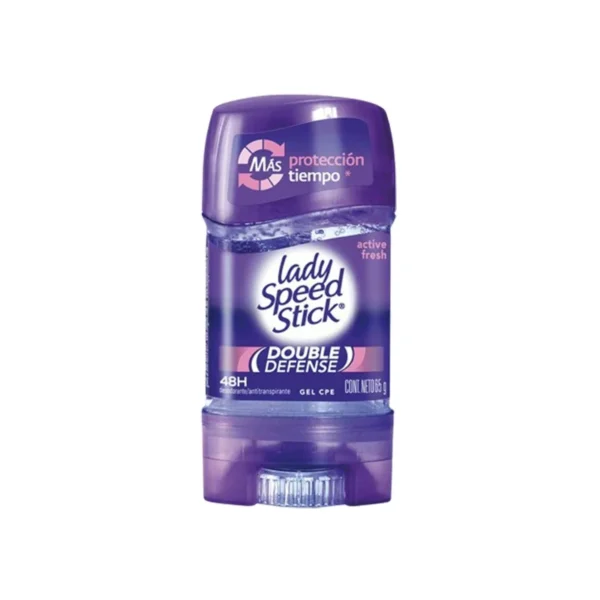 DESODORANTE LADY SPEED STICK DOUBLE DEFENSE 65G