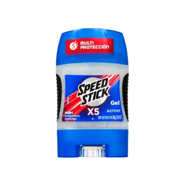 DESODORANTE GEL BARRA SPEED STICK MULTIPROTECTOR X5 85G