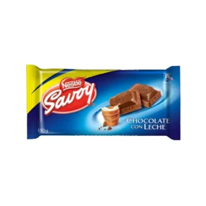 CHOCOLATE SAVOY CON LECHE 130G