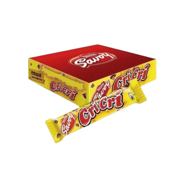 CHOCOLATE SAVOY CRI CRI CON ARROZ 27 GR