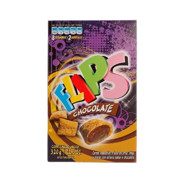 CEREAL FLIPS CHOCOLATE 320G