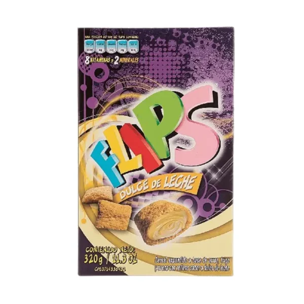 CEREAL FLIPS DULCE DE LECHE 320GR