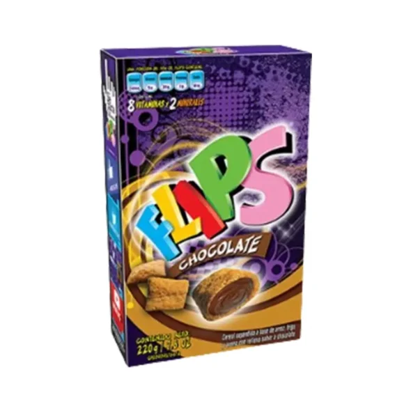 CEREAL FLIPS CHOCOLATE 220G