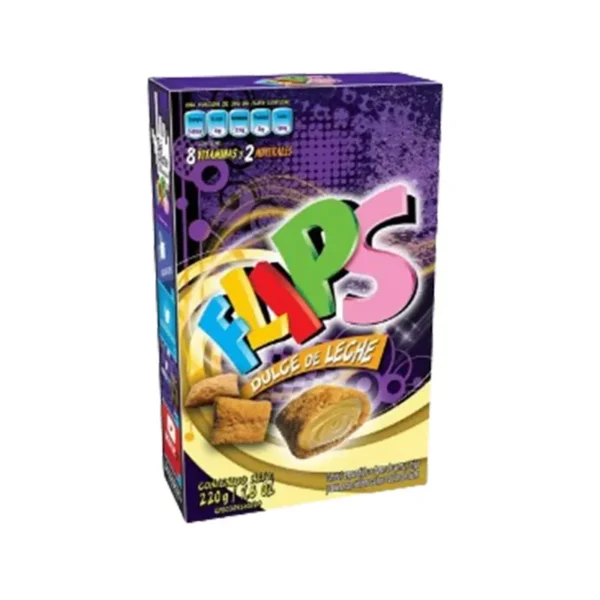 CEREAL FLIPS DULCE DE LECHE 220G