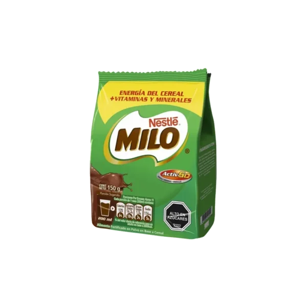 MILO EN POLVO BOLSA 150G