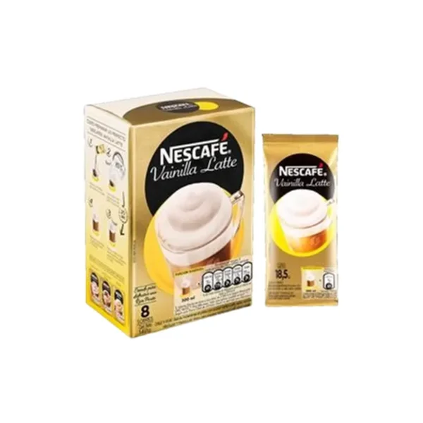 CAFE NESCAFE LATTE VAINILLA SOBRE 18.5G
