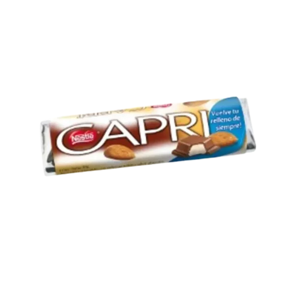 CHOCOLATE CAPRI ALMENDRA 30G (PXDP)