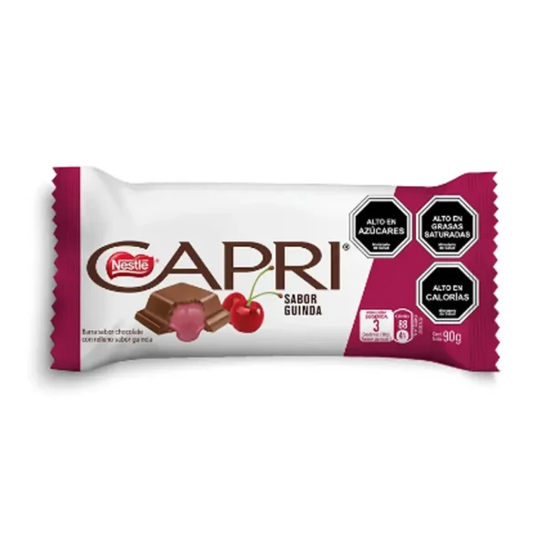 CHOCOLATE CAPRI GUINDA 90G