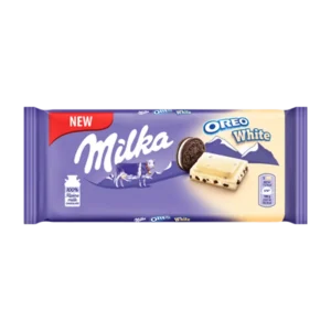 CHOCOLATE MILKA OREO WHITE 100G