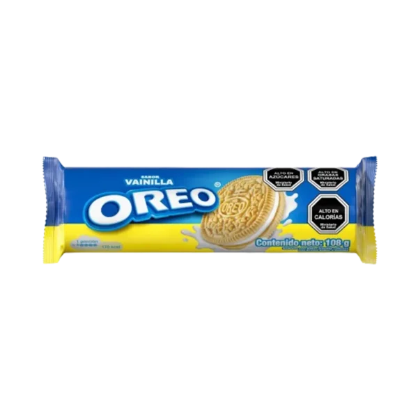 GALLETA OREO ROLLO GOLDEN VAINILLA 108G