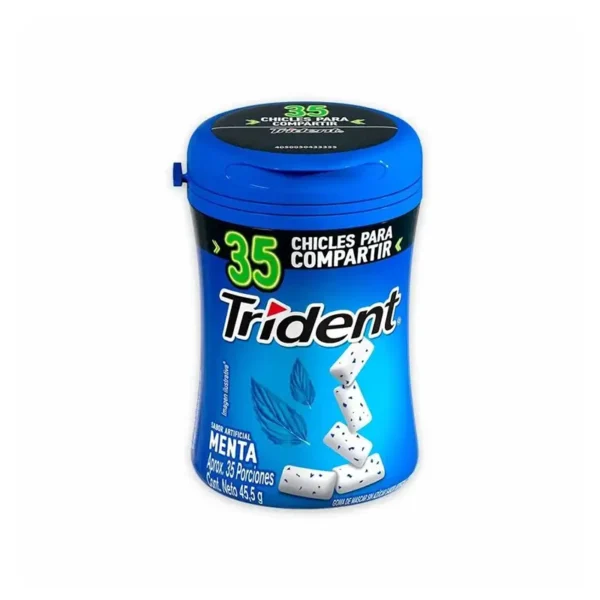 TRIDENT BOTELLA MENTA 35U 45.5G