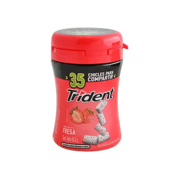 TRIDENT BOTELLA FRESA 35U 45.5G