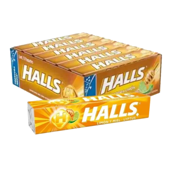 HALLS MIEL LIMON (PXDP)
