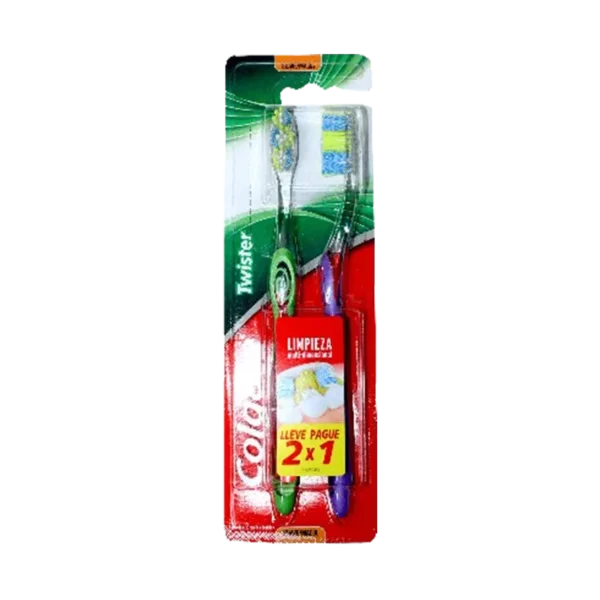 CEPILLO DENTAL COLGATE TWISTER SOFT 2 PACK