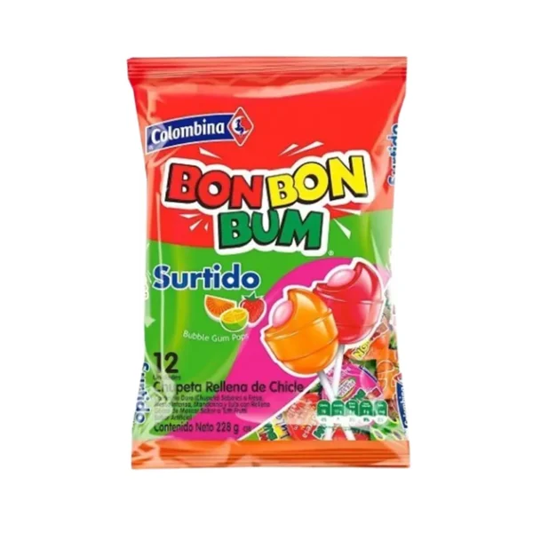 BON BON BUM SURTIDAS 24U 456G