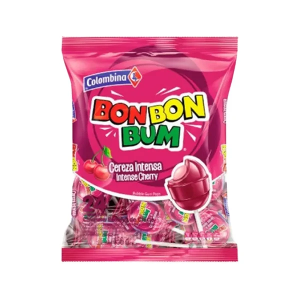 BON BON BUM CEREZA INTENSA 456G