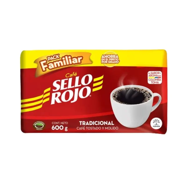 CAFE SELLO ROJO 600G