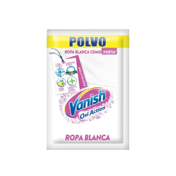 QUITAMANCHAS POLVO VANISH BLANCO 30G