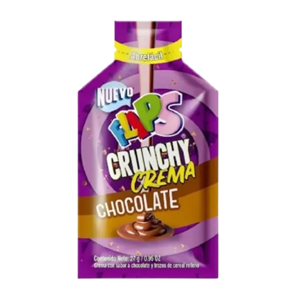 FLIPS CRUNCHY CREMA CHOCOLATE 27G