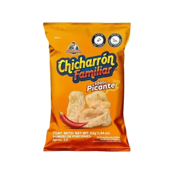 CHICHARRON FAMILIAR PICANTE 55GR