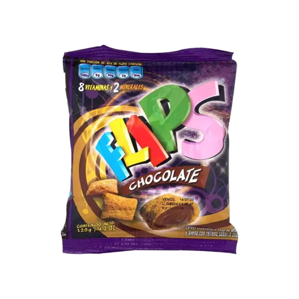 CEREAL FLIPS CHOCOLATE 120G