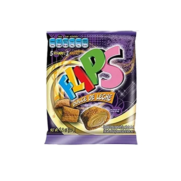 CEREAL FLIPS DULCE DE LECHE 120G