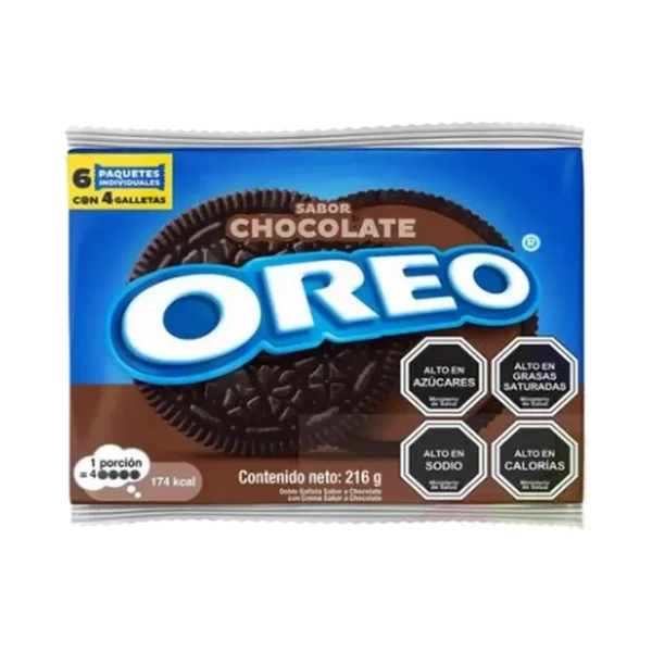GALLETA OREO CHOCOLATE 36GR PACK 6U