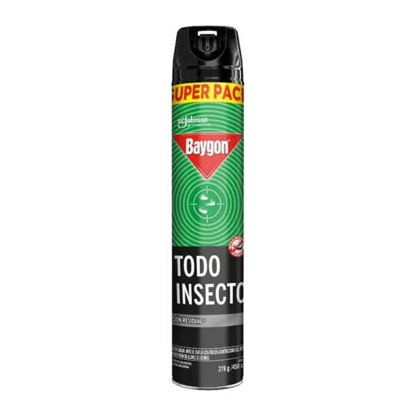 INSECTICIDA AEROSOL BAYGON TODO INSECTO 450CC