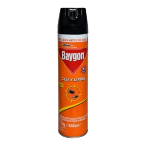 INSECTICIDA AEROSOL BAYGON CASA Y JARDIN 450CC