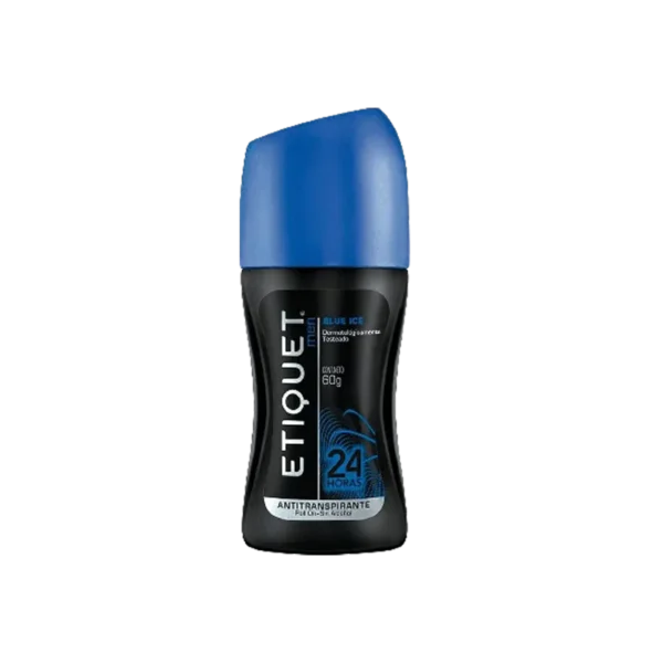 DESODORANTE ROLL ETIQUET MEN BLUE ICE 60G