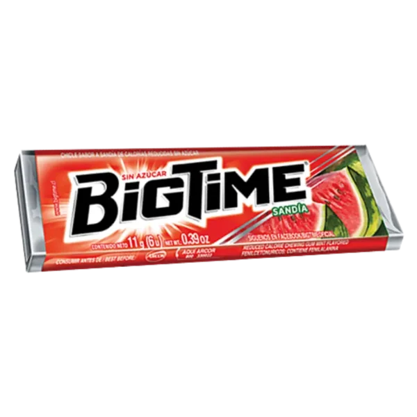 CHICLE BIGTIME 11G SANDIA 20U (PXDP)
