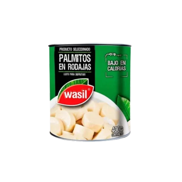 WASIL LATA PALMITOS RODAJAS 400G