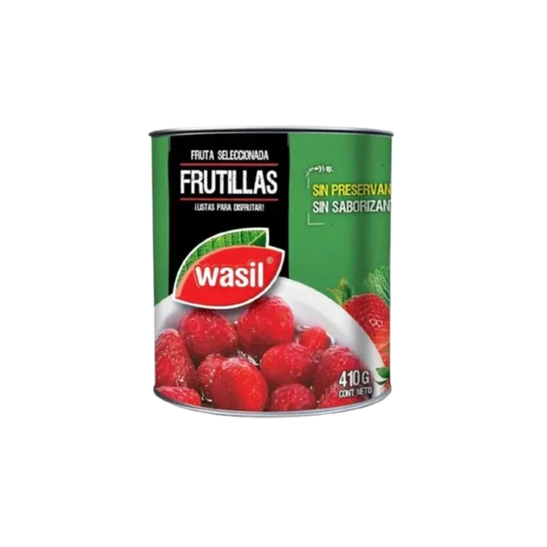 FRUTILLAS AL JUGO WASIL 410G