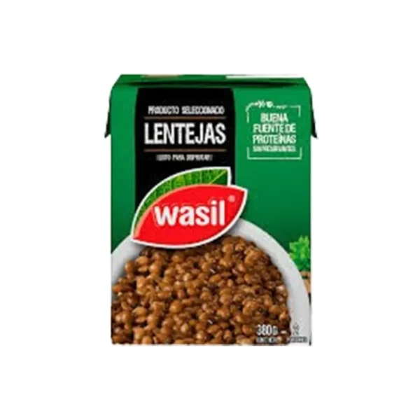 WASIL TETRAPACK LENTEJAS 380G