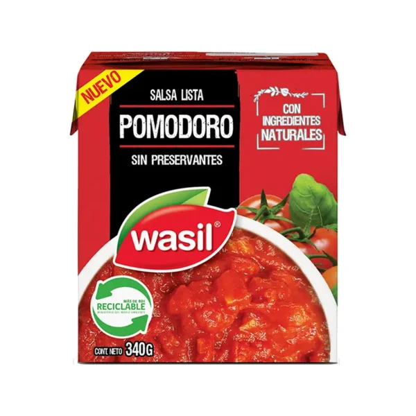 SALSA POMODORO WASIL 340G