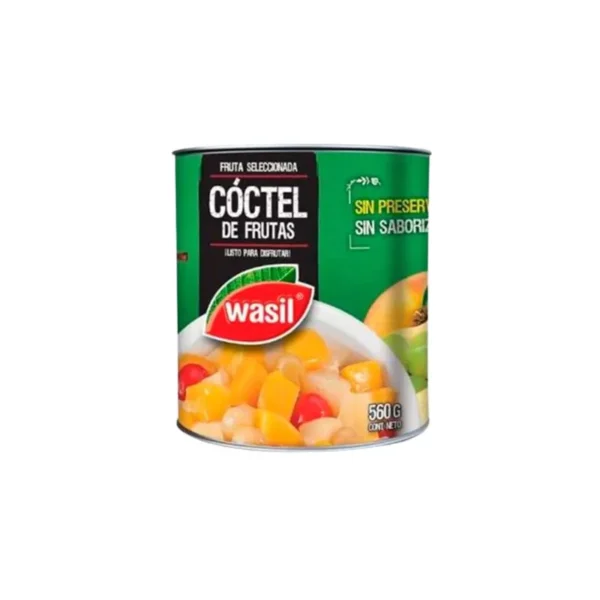 COCTEL DE FRUTAS WASIL 560G